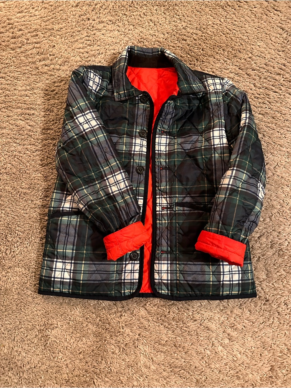Beautiful Ralph Lauren polo boys reversible barn jacket 10-12